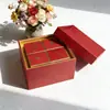 Empaque Creativo para Cajas de Regalo, Caja de Empaque Giratoria de Doble Capa Personalizada, Caja de Regalo para Pasteles de Luna de Mediados de Otoño, Caja de Regalo Souvenir Hecha a Medida