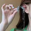 Asas de Anjo Design Doce Vento Frio Metal-free Ear Holes Skinny Wings Butterfly Tassel Ear Clip Joias