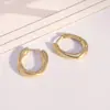 Novedades Brazaletes para Oreja Geométricos Irregulares Diseño Personalizado Pendientes de Influencer Pendientes Elegantes Simples Estética Fría Ins