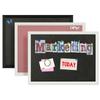 Tablero de mensajes personalizado de franela, pared de fotos decorativa de estilo europeo, tablero de exhibición retro transfronterizo, tablero de avisos con notas alfiler
