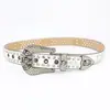Cinto Transfronteiriço Amazon Cravejado de Diamantes Cinto Feminino Diamante de Água Acrílico Punk Ninho Perolado Y2K Cinto Feminino