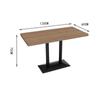 Mesas y Sillas Sencillas para Restaurante, Moderno Madera Maciza Tienda de Té con Leche Cafetería, Tienda de Fideos, Combinación de Mesa y Silla para Hotel, Sofá Booth para Casa de Té