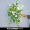 Flores Artificiais para Arranjos de Flores de Casamento Flores Penduradas Banquete de Noivado Banquete de Bebê Painel de KT Layout de Cena Floral de Casamento Flores Artificiais