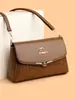 Bolso Cruzado de Hombro Tejido para Mujer de Comercio Exterior, Bolso Versátil de Gran Capacidad para Mujer, Regalo para Mamá, Bolso Cruzado de Moda y Versátil