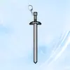 Llavero Colgante de Acrílico de Minecraft Lado Único Espada Creativa Dibujo Animado Periférico Colgante Pequeño Regalo Venta al por Mayor