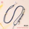 Colar de jade Hetian corda fina corda de pingente de ágata de jade diy fivela de paz cristal de cera de abelha de alta qualidade corda pingente de mercadorias