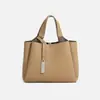 Bolso Tote de Cuero Suave para Mujer, Bolso de Mano Elegante, Bolso para Mamá, Bolso de Hombro y Cruzado de Gama Alta para Viajes