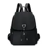 Mochila Nova de Tecido Oxford 2025 Grande Capacidade Moda Simples Feminina Bolsa Escolar Viagem Versátil Bolsa Escolar para Estudante
