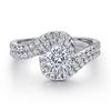 Fábrica de Joyería Tonglin Moda Europea y Americana Transfronteriza Anillos Apilables de Plata de Ley 925 para Mujer Circonita Juego de 2 Piezas Anillo