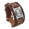 Popular Europeu e Americano Mais Vendido Novo Joia Estilo Retrô Tótens Viking Árvore da Vida Pulseira Mesmo Estilo para Homens e Mulheres Pulseira Trançada