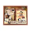 Série Quente de Natal Estilo Simples Pequenos Presentes de Natal Planner Conjunto de Caixa de Presente Materiais de Planner para Meninas Artísticas