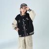 Jaqueta Baseball Masculina Primavera e Outono 2026 Nova Jaqueta de Primavera Infantil Jaqueta Tendência Street Style para Meninos Grandes Roupa Infantil