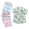 Ropa para niños Ropa para bebés Monos para niños Ropa de monje para niños Verano INS 0-2 años Ropa de piña para bebé