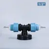 Accesorios para Barril Ton IBC Serie de Válvulas Adaptador de Interruptor Grifo Desviador Tubería de PVC Conexión de Dos Barriles Tres Vías Cuatro Vías 6/4 Pulgada