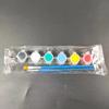 Pintura acrílica 3 ml 12 colores traje siamés pintura para colorear muñeca de yeso arte infantil pintura lote de fabricante