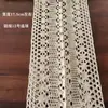 Camino de mesa de ganchillo mantel cortina costura costura de comercio exterior encaje de algodón Retro americano estilo japonés