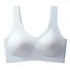 Sujetador Deportivo Anticaída con Copa Fija Ropa Interior Sin Marcas para Mujer Pecho Pequeño Reúne Espalda Bonita Chaleco Integrado