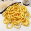 Accesorios para el cabello infantiles de AliExpress color caramelo anillo para el cabello de nailon para niños accesorios regalo pequeño tocado anillo para el cabello 816