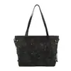 Bolsa de Moda Tendência com Design Estiloso e Versátil, Bolsa de Ombro de Grande Capacidade, Novo Modelo 2026, Bolsa de Braço Casual e Simples para o Dia a Dia