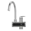 Torneira Elétrica de Água Quente em Aço Inoxidável para Comércio Exterior, para Banheiro e Cozinha, Dupla Utilização para Água Quente e Fria, Display Digital, Torneira de Aquecimento Rápido de Três Segundos