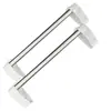 Amazon Transfronterizo Nuevo Modelo Acero Inoxidable 430 Baño Ducha Plástico Gancho Individual Montado en Pared Toallero Barra Estante