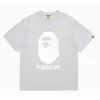 24 Tendencia Caliente de Verano en Línea: Camiseta bAPe Cabeza de Mono, Diseño Camuflaje, Camiseta Unisex de Manga Corta con Cuello Redondo