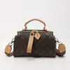 Bolso Boston de Moda de Gama Alta para Mujer 2025 Nuevo Retro Lujo Accesible Bolso de Hombro Bolso Cruzado para Mujer
