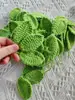 Folhas de Lã Crochê Prontas, Produtos Acabados, Cabaças, Receptáculos de Girassol, Cravos, Lírio-do-Vale, Tulipas, Miosótis