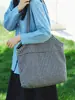 Bolsa de Padrão Pied-de-Poule de Pedido Estrangeiro para Mulheres, Grande Capacidade, Nova Bolsa de Ombro Versátil Outono e Inverno 2026, Bolsa Tote Versátil para Estudantes Universitários e Commuters