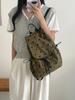 Mochila Casual Versátil de Lunares Estilo Verano para Niñas, Mochila Ligera de Nylon Estilo Coreano de Nicho para Estudiantes y Viajes