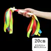 Aparelho de Luz para Jardim de Infância Exercícios Exercícios Matinais Varinha de Flor Varinha Colorida para Dança Reunião Esportiva Varinha de Fita Colorida Varinha Chocalho para Crianças Chicote do Soberano