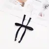 Corbata de Moño JK Rosa sin Atar Color Sólido Cuello de Uniforme Cinta de Moño Estilo Japonés Corbata de Moño para Estudiante