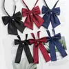 Pajarita para Mujer JK Uniforme Japonés Camisa No de Combate Traje de Vela Cuello Flor Estilo Universitario Mango Largo Cinta Pequeña Combinación para Todo
