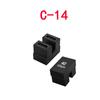 Tipo c adaptador usb 3.1 adaptador lightning interface plugue magnético macho adaptador extensão cotovelo