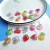 Accesorios de resina de fruta de uva transparente de simulación de dibujos animados pegamento de crema funda de teléfono diy accesorios para el cabello cuerda para el cabello material de belleza