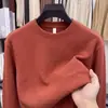 Bestseller transfronteiriço no Sudeste Asiático: Nova camiseta casual waffle masculina, solta e moderna, de manga longa
