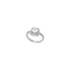 Anillo de Circonita Cúbica Ultra Brillante Microincrustado para Mujer, Súper de Hada, Dulce, Delicado, Hermoso, Lujo Ligero, Gama Alta, Joyería de Mano Elegante