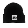 Parche de Tractor Nuevo Transfronterizo Gorro de Punto para Niños Otoño e Invierno Caliente para Bebé Protección para Orejas Gorro de Lana Versátil Gorro Pullover
