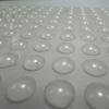 Almohadilla de Silicona Transparente, Almohadilla Adhesiva de Vidrio, Partículas de Silicona Anticolisión Silenciosas para Muebles y Refrigeradores, Pegatina Anticolisión Adhesiva para Manija de Puerta de Gabinete