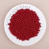Venta caliente transfronteriza de perlas de imitación perforadas de ABS, cuentas sueltas, accesorios para pulseras de cuentas hechas a mano, material de horquilla antigua casera