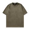 Ropa para Hombre Hanlu, Camiseta de Manga Corta de Gamuza Texturizada, Mismo Estilo para Hombres y Mujeres, Marca de Verano de Moda, Camiseta de Color Sólido Holgada para Pareja Q