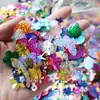 Bolsa de material decorativo hecha a mano lentejuelas para ropa creación de jardín de infantes bola de peluche actividades pegajosas con ojos adhesivos negros y blancos