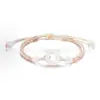 Pulseira Tecida Charme de Segurança para Gatos Tendência Nacional Estilo Casal Simples e Delicada Doce Aluno Ano do Zodíaco Pulseira