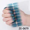 Fábrica Zhengxiang Personalizado Oem Gradiente Rosa Cebola Arco-Íris Película para Esmalte de Unha Adesivos de Nail Art 3D Europeus e Americanos Temu Adesivos de Unha Odm