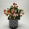 Flores Artificiales, Plantas Falsas para Decoración de Sala de Estar, Plantas Verdes Artificiales de Pie para Dormitorio, Adornos en Maceta, Decoración de Interior Monstera, Plantas Falsas