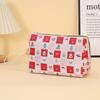 Bolsa de Viagem de Negócios Portátil para Artigos de Higiene Pessoal, Bolsa Satchel de PU, Bolsa de Cosméticos Dobrável à Prova d'Água, Bolsa de Beleza Multifuncional Elegante