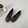 Zapatos Nuevos para Mujer Estilo Francés de Piel de Vaca Suave para Primavera y Otoño, Piel Genuina, Piel Suave, Tacón Bajo Cómodo, Suela Plana, Suela Suave, Mocasines Cómodos