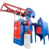 Granalladora de gancho tipo fonda máquina de chorro de arena automática equipo de limpieza de superficies eliminación de óxido granalladora de oruga grande