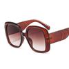 Gafas de sol de gran tamaño, estilo retro, populares en Europa y América, para hombres y mujeres, con fijación facial, gafas de sol transfronterizas 9457