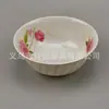 Comércio Exterior louça de melamina decalque branco tigela de sarja 6 polegadas tigela redonda para arroz tigela de jantar tigela externa para grãos